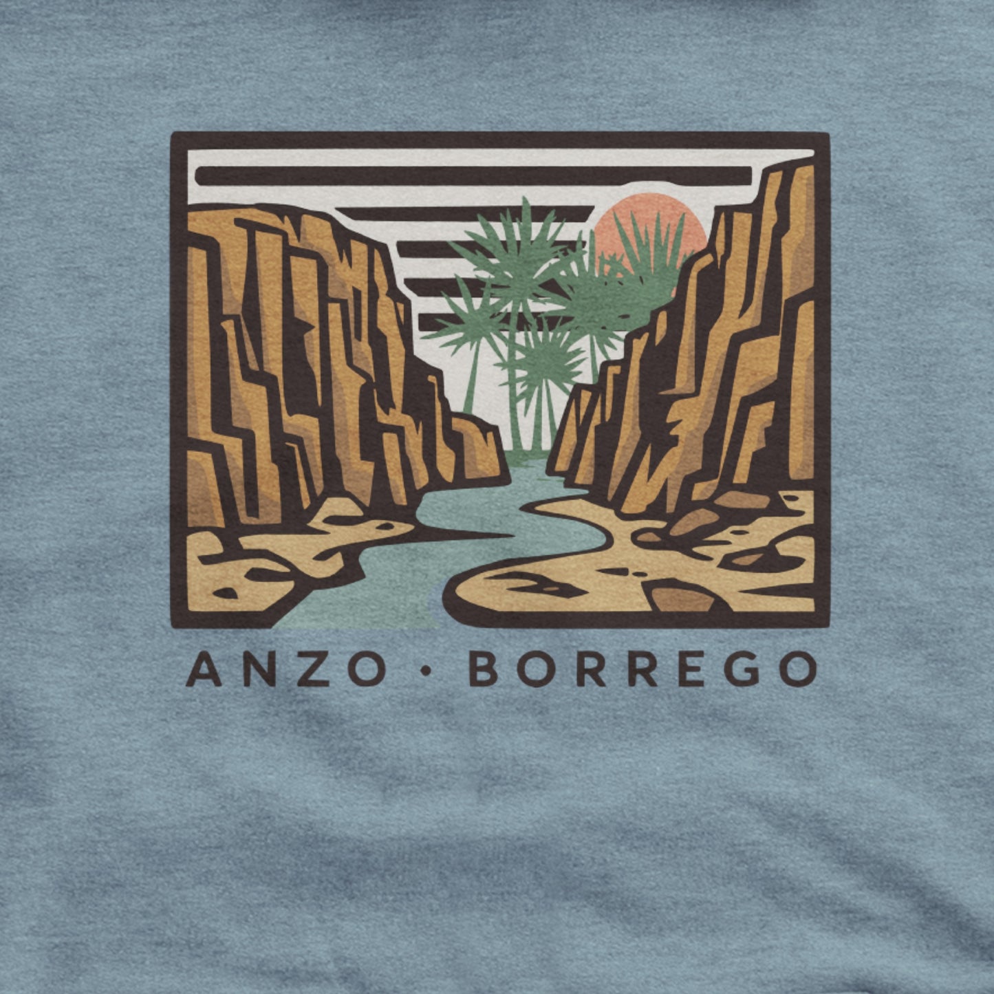 Anza-Borrego Desert State Park Hoodie Adventure and Outdoors Themed Hoodie