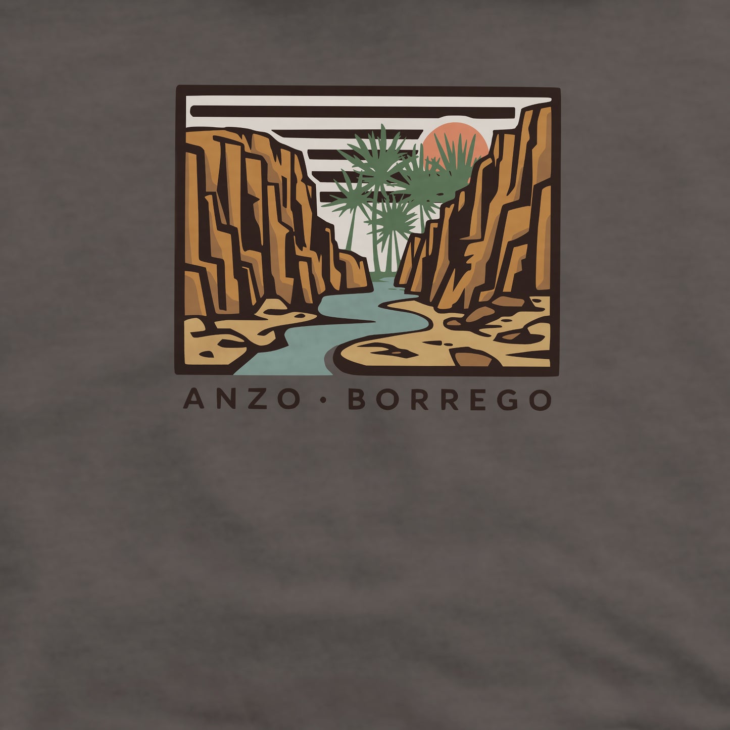 Anza-Borrego Desert State Park Crewneck Sweatshirt Adventure and Outdoors Themed Sweatshirt