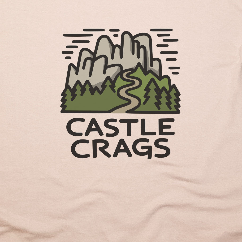 Castle Crags State Park T-Shirt Adventure and Outdoors Themed T-Shirt