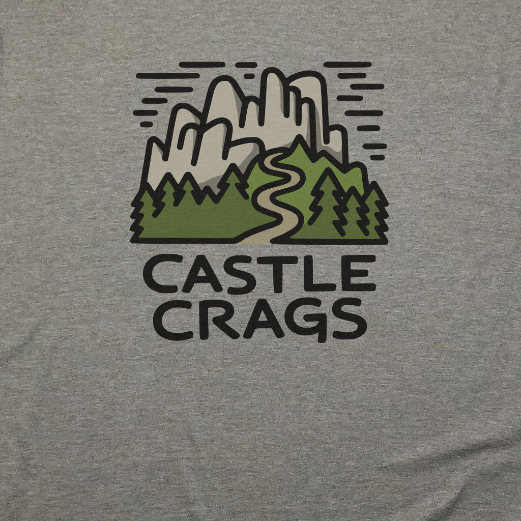 Castle Crags State Park T-Shirt Adventure and Outdoors Themed T-Shirt