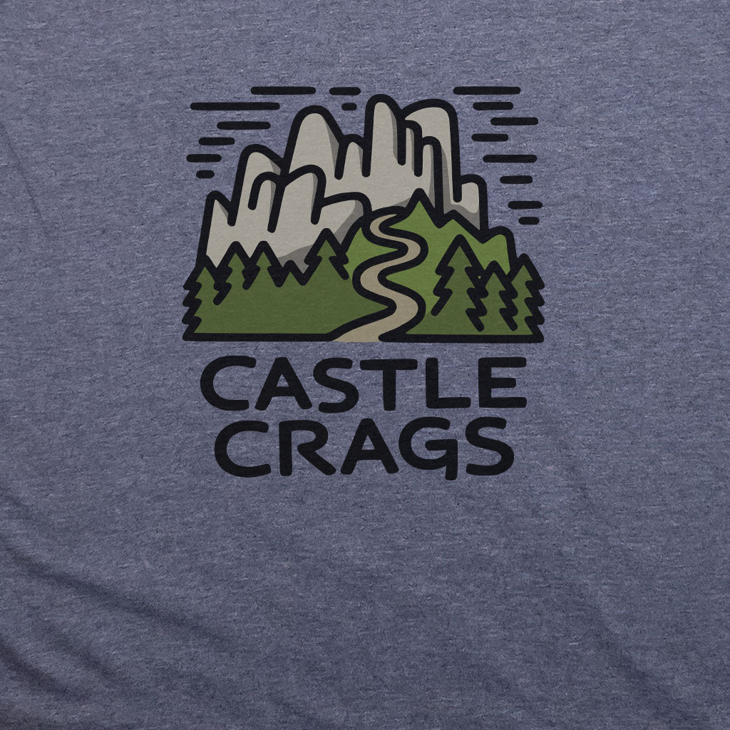 Castle Crags State Park T-Shirt Adventure and Outdoors Themed T-Shirt