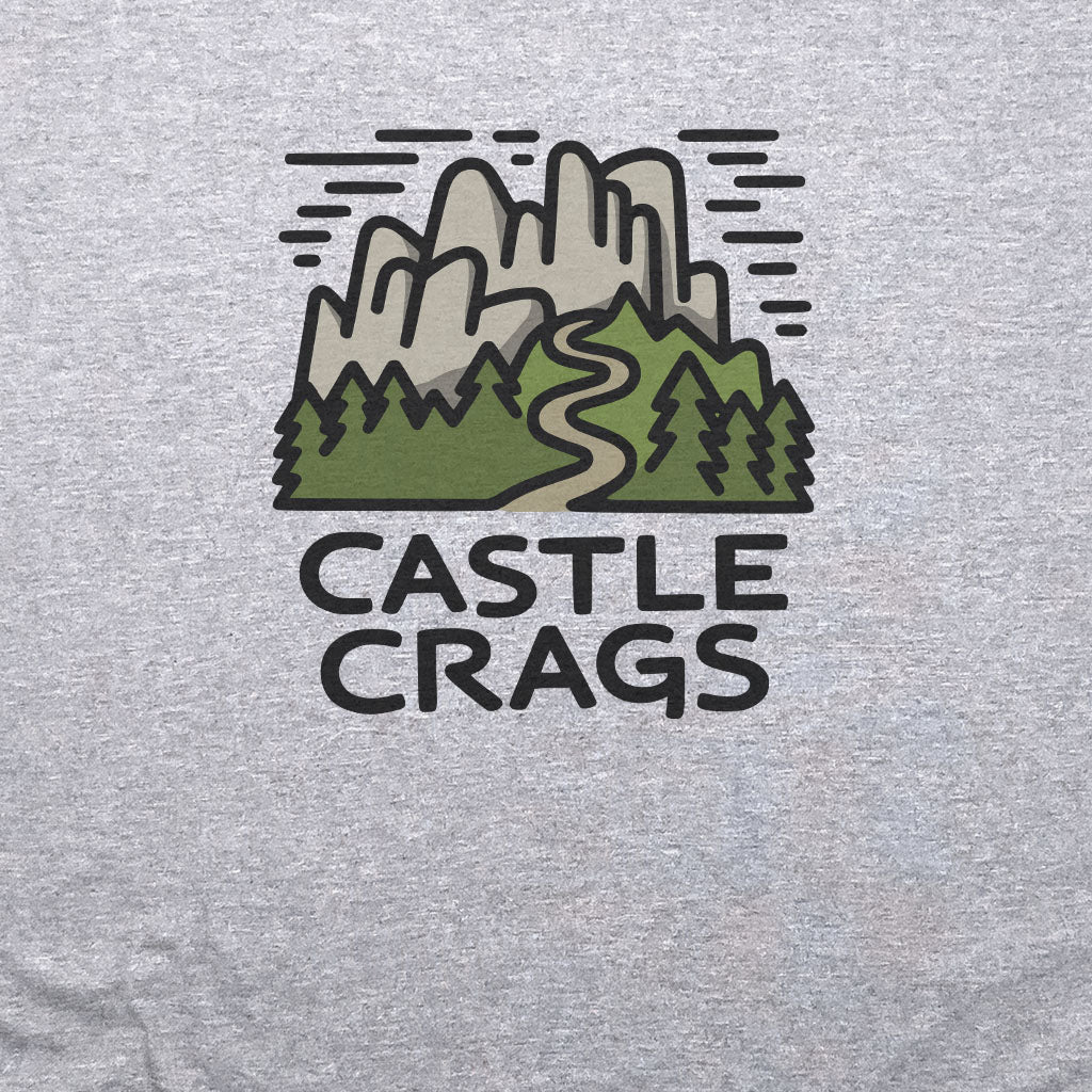 Castle Crags State Park T-Shirt Adventure and Outdoors Themed T-Shirt