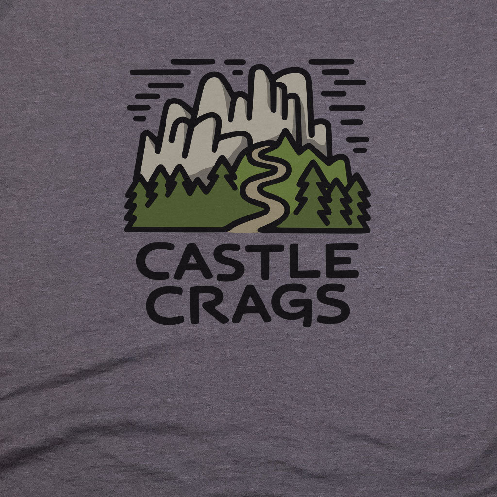 Castle Crags State Park T-Shirt Adventure and Outdoors Themed T-Shirt