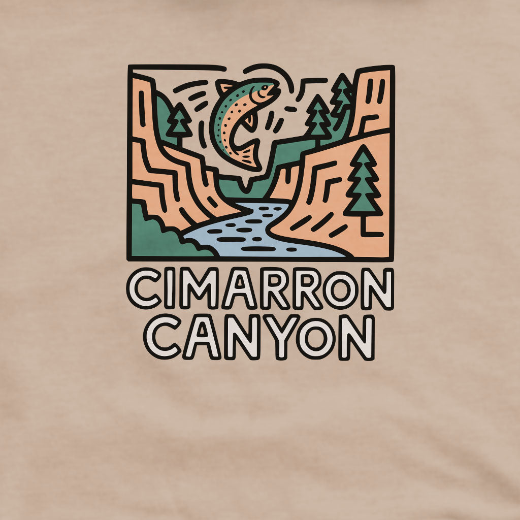 Cimarron Canyon State Park Crewneck Sweatshirt Adventure and Outdoors Themed Sweatshirt