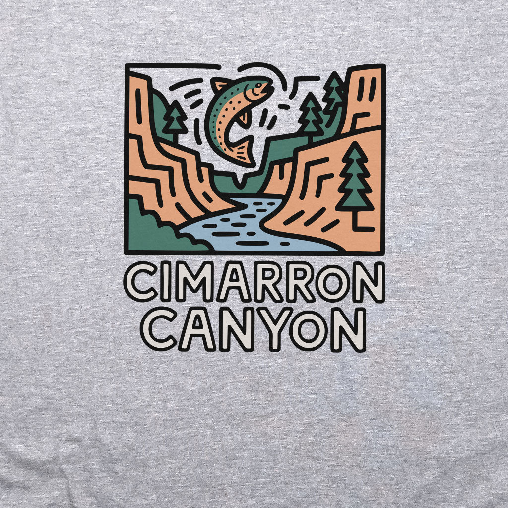 Cimarron Canyon State Park Crewneck Sweatshirt Adventure and Outdoors Themed Sweatshirt