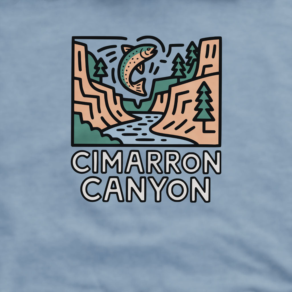 Cimarron Canyon State Park Crewneck Sweatshirt Adventure and Outdoors Themed Sweatshirt