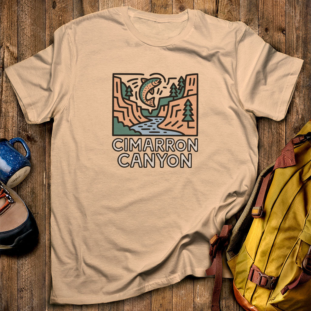 Cimmaron Canyon State Park T-Shirt Sand Adventure and Outdoors Themed T-Shirt
