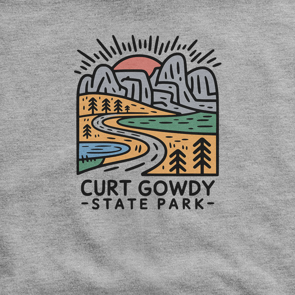 Curt Gowdy State Park Hoodie Adventure and Outdoors Themed Hoodie