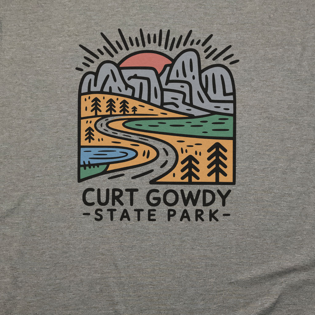 Curt Gowdy State Park T-Shirt Adventure and Outdoors Themed T-Shirt
