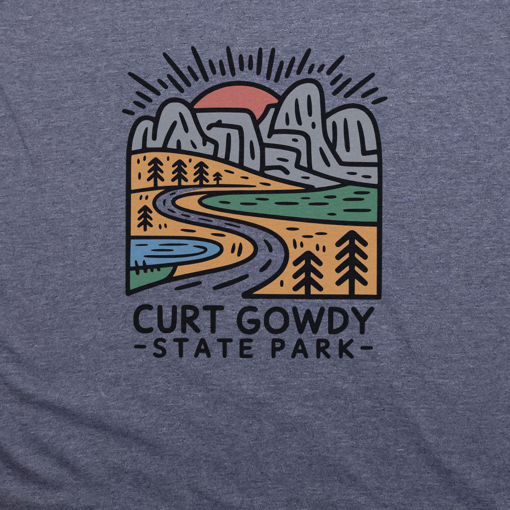 Curt Gowdy State Park T-Shirt Adventure and Outdoors Themed T-Shirt