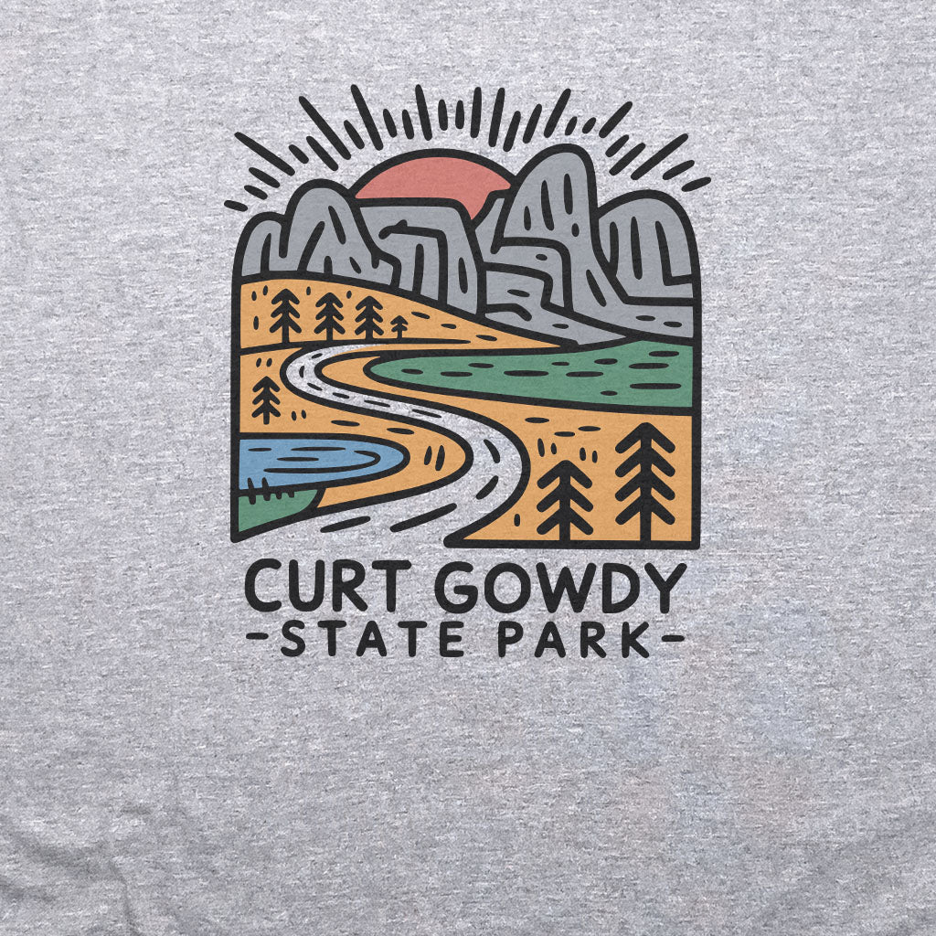 Curt Gowdy State Park T-Shirt Adventure and Outdoors Themed T-Shirt