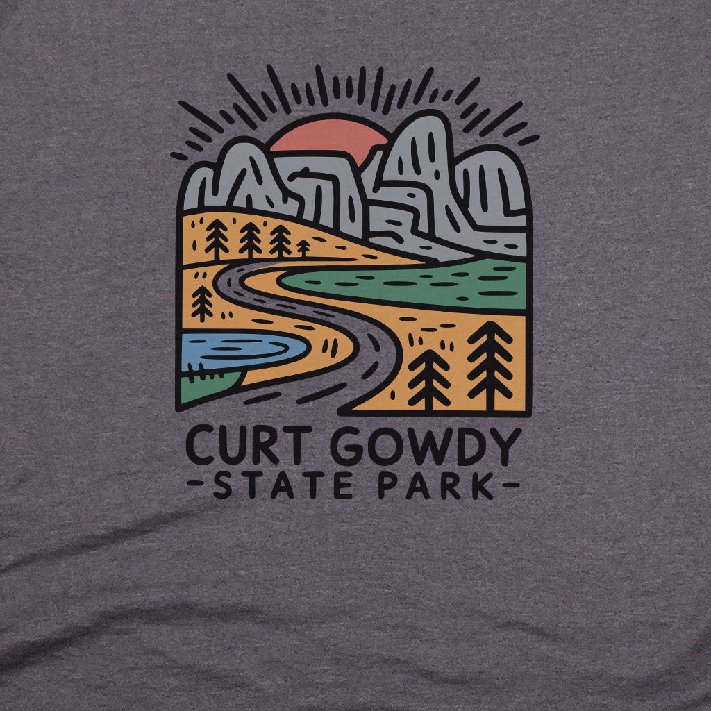 Curt Gowdy State Park T-Shirt Adventure and Outdoors Themed T-Shirt