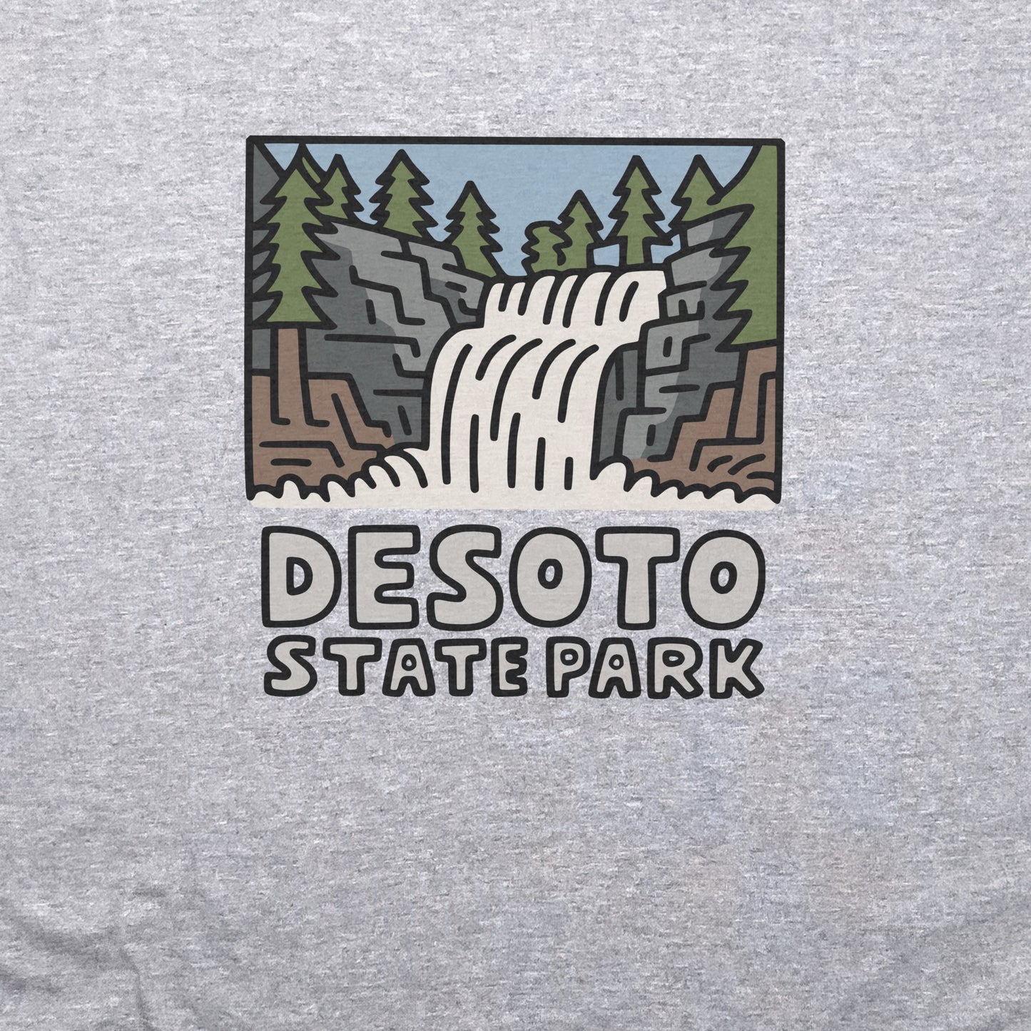 Desoto State Park T-Shirt Adventure and Outdoors Themed T-Shirt