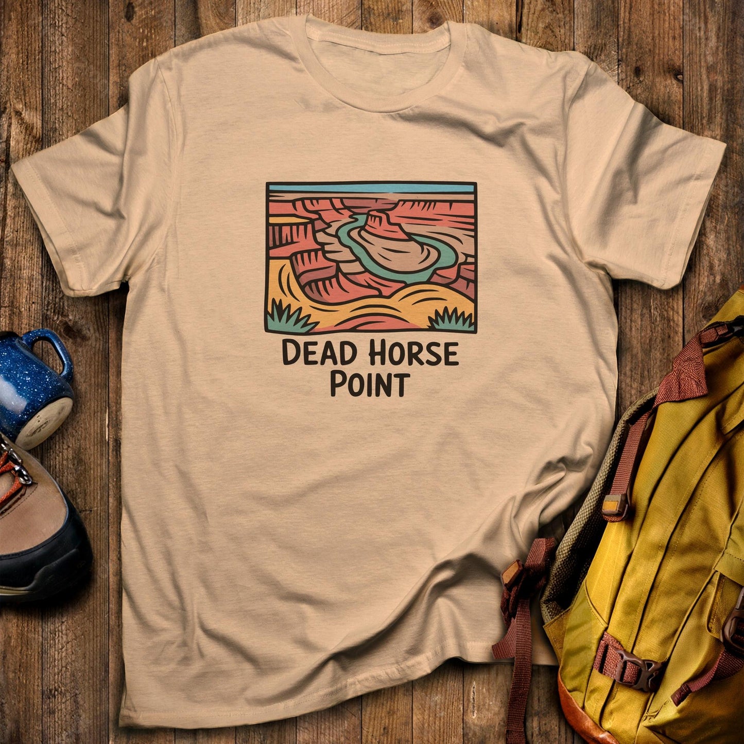 Dead Horse Point State Park T-Shirt Sand Adventure and Outdoors Themed T-Shirt