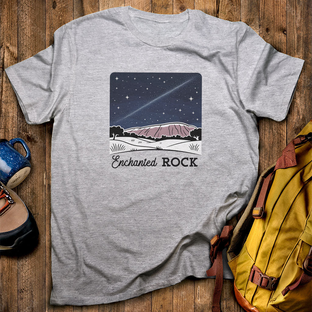 Enchanted Rock at Night T-Shirt