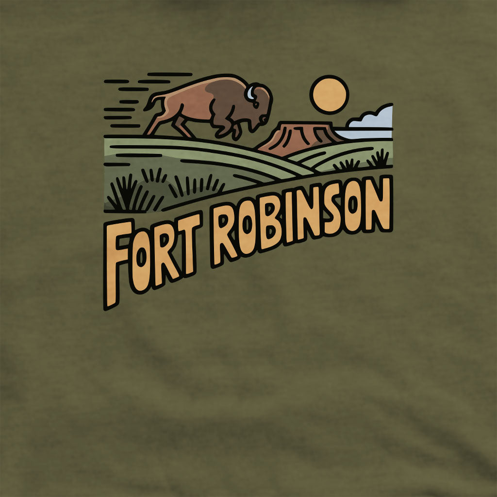 Fort Robinson State Park Crewneck Sweatshirt Adventure and Outdoors Themed Sweatshirt