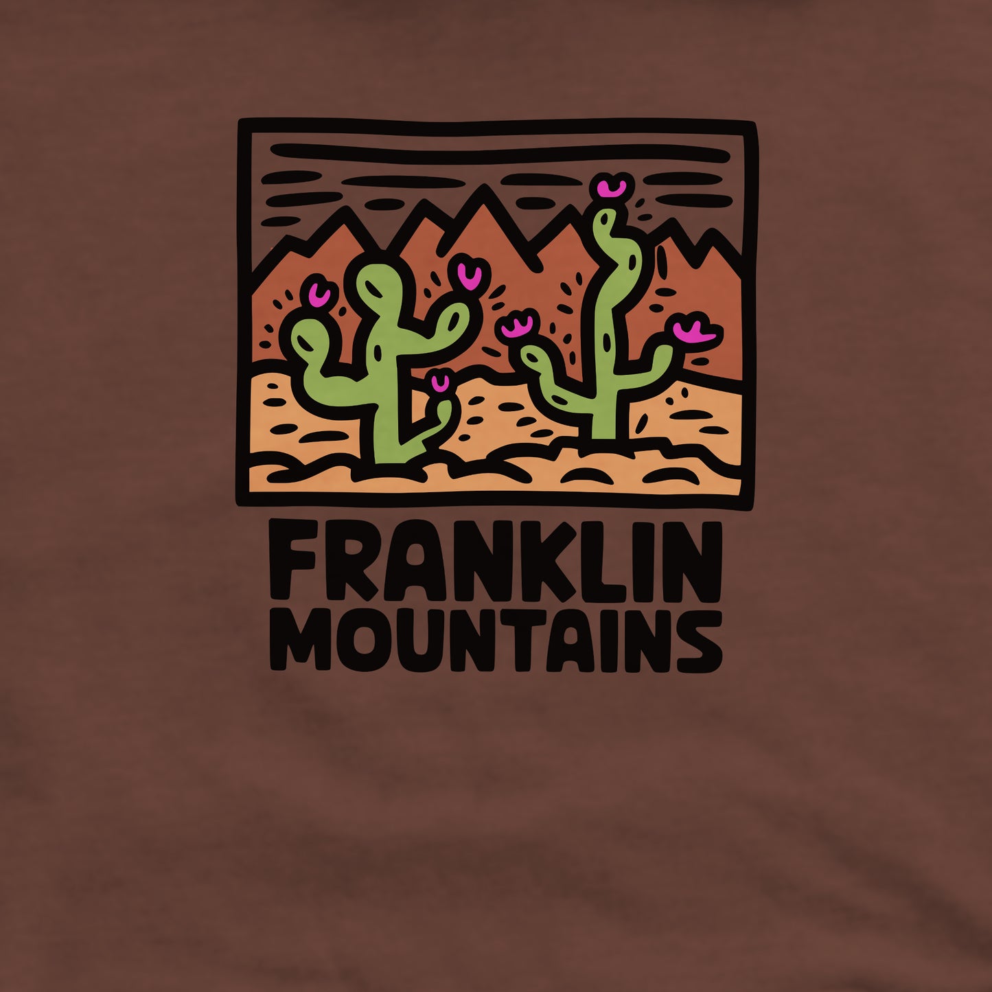 Franklin Mountains State Park Crewneck Sweatshirt Adventure and Outdoors Themed Sweatshirt