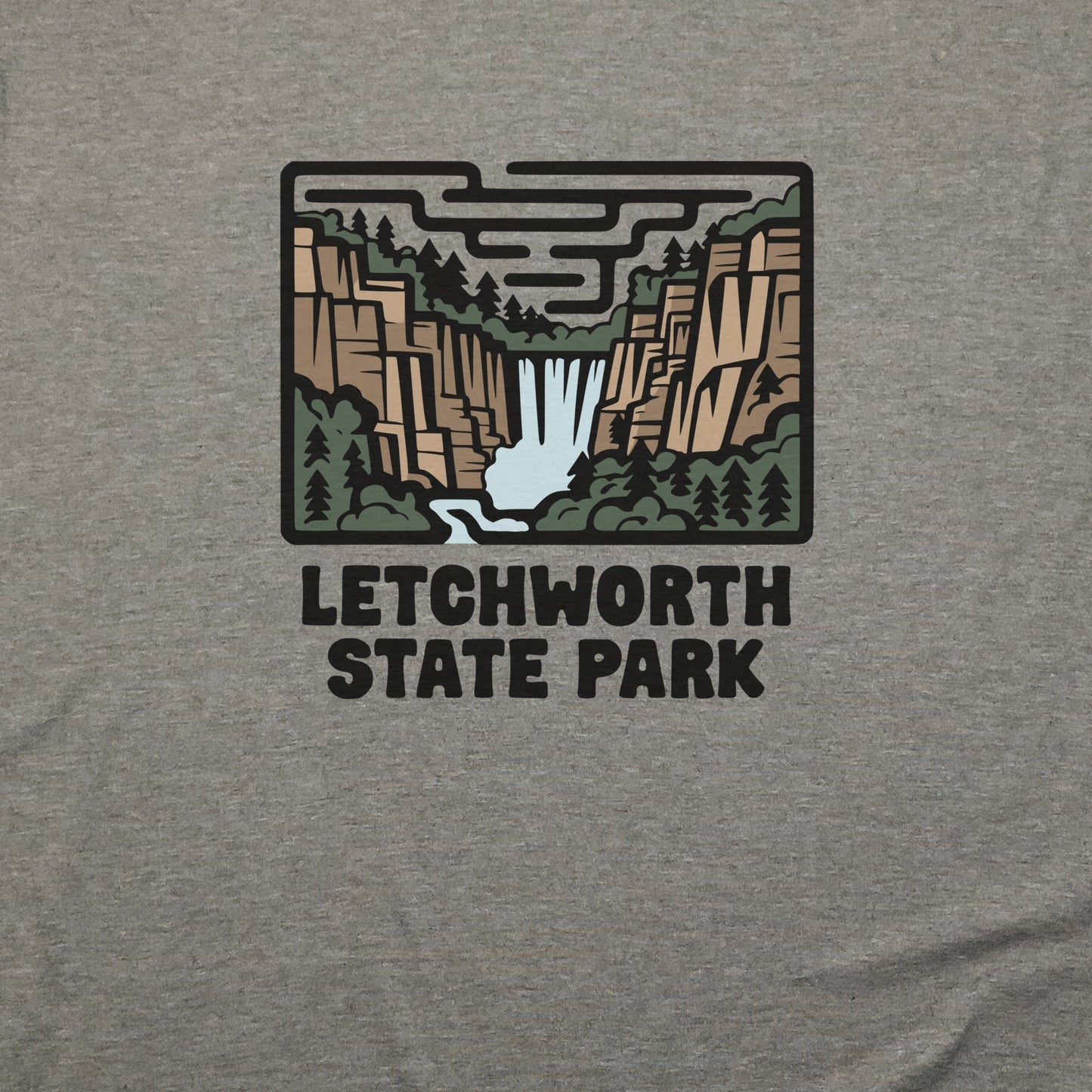 Letchworth State Park T-Shirt Adventure and Outdoors Themed T-Shirt