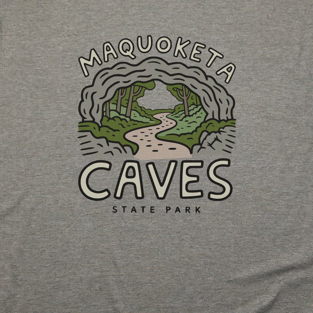 Maquoketa Caves State Park T-Shirt Adventure and Outdoors Themed T-Shirt