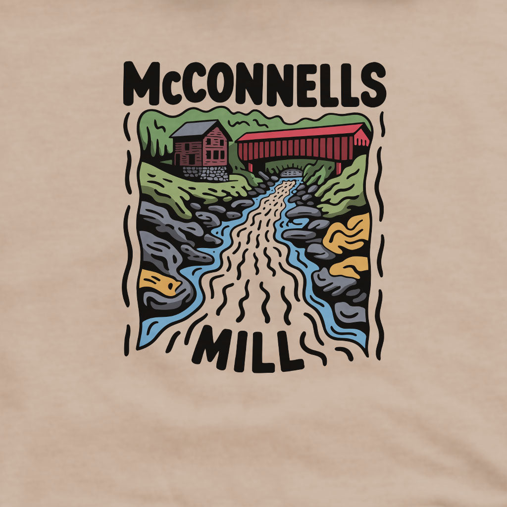 McConnells Mill State Park Crewneck Sweatshirt Adventure and Outdoors Themed Sweatshirt