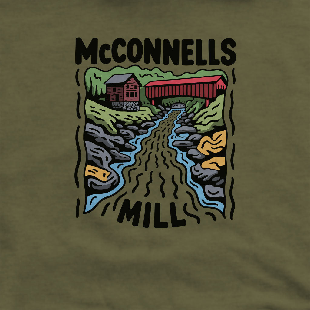 McConnells Mill State Park Crewneck Sweatshirt Adventure and Outdoors Themed Sweatshirt