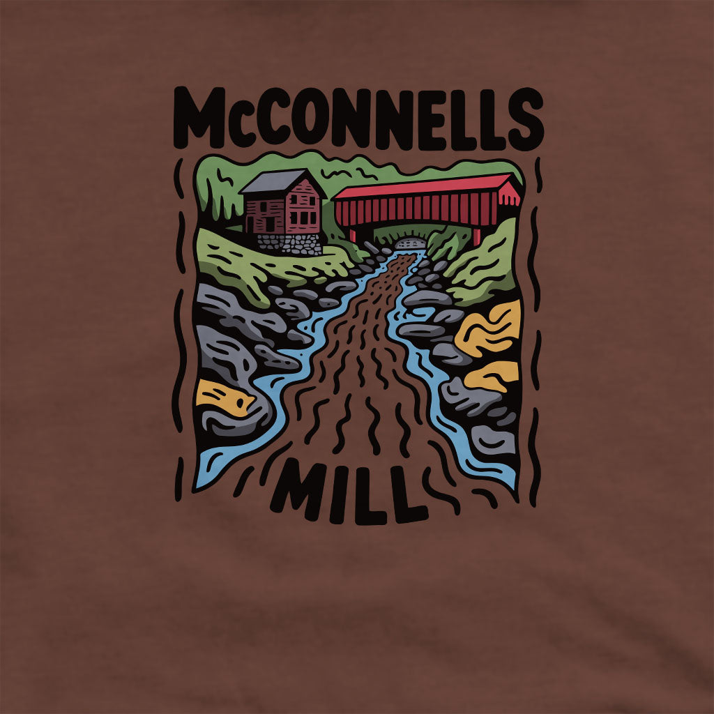 McConnells Mill State Park Crewneck Sweatshirt Adventure and Outdoors Themed Sweatshirt