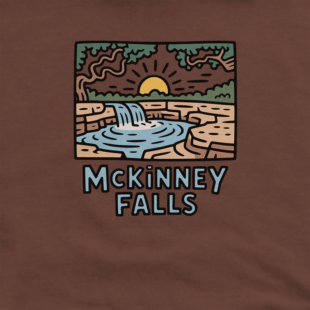 McKinney Falls Hoodie Adventure and Outdoors Themed Hoodie