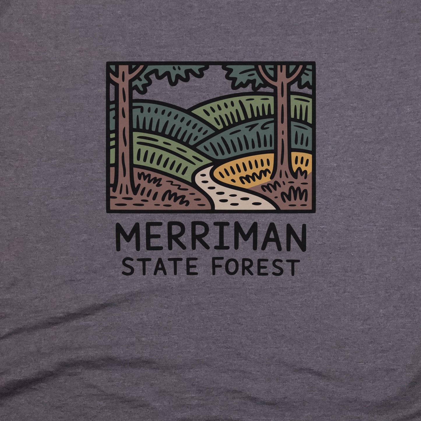 Merriman State Forest T-Shirt Adventure and Outdoors Themed T-Shirt