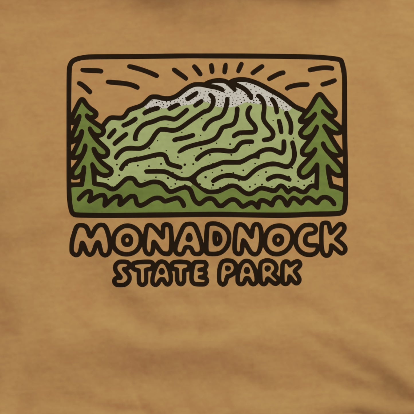 Monadnock State Park Hoodie Adventure and Outdoors Themed Hoodie