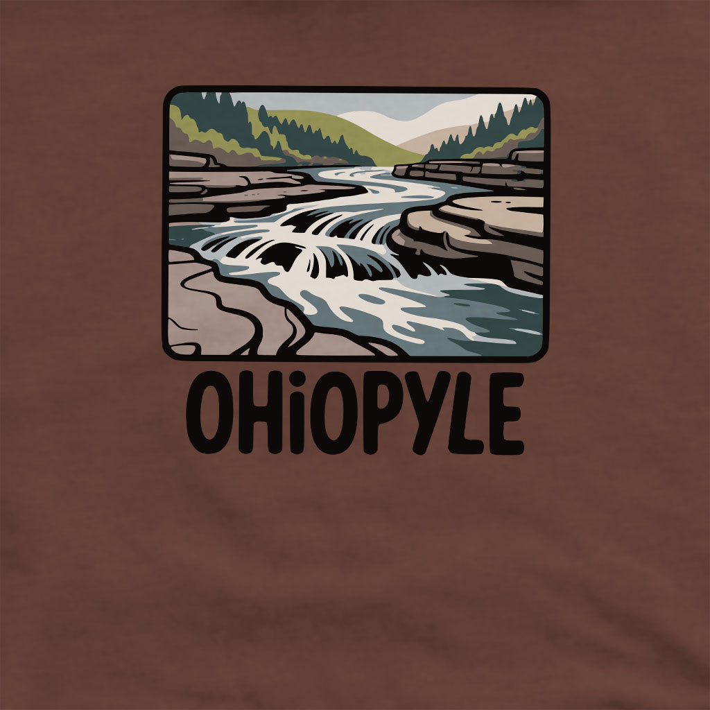 Ohiopyle State Park Crewneck Sweatshirt Adventure and Outdoors Themed Sweatshirt