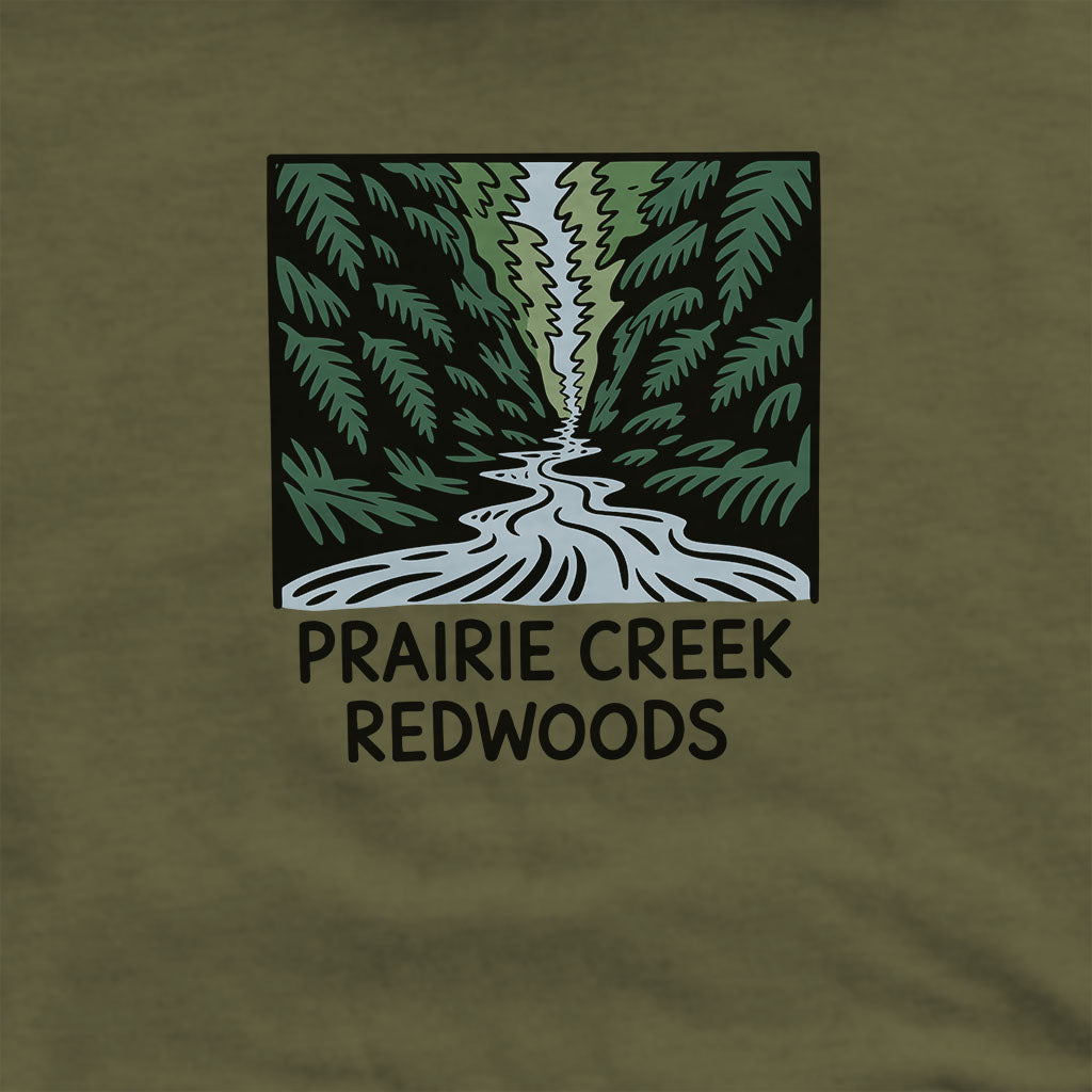Prairie Creek Redwoods State Park Hoodie Adventure and Outdoors Themed Hoodie