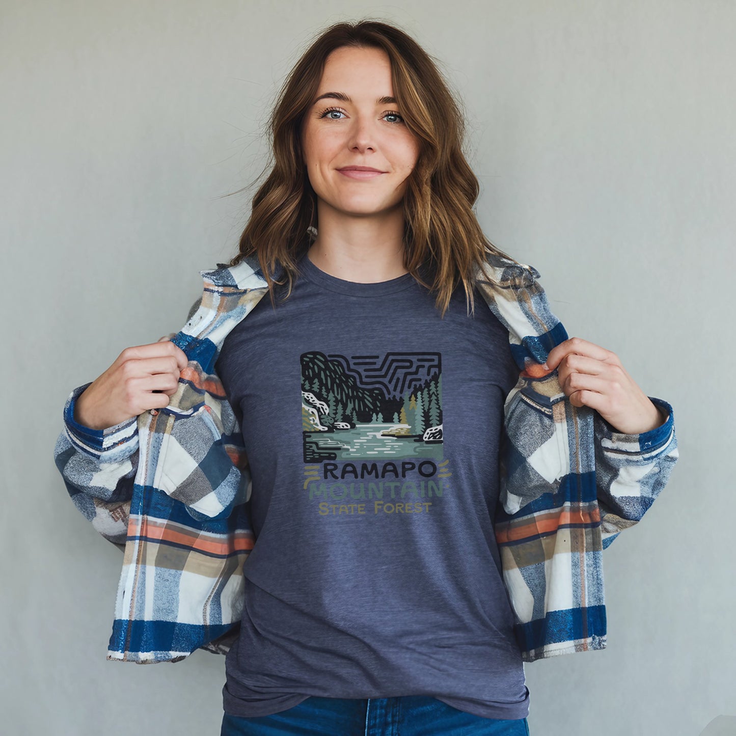 Ramapo Mountain State Forest T-Shirt Adventure and Outdoors Themed T-Shirt