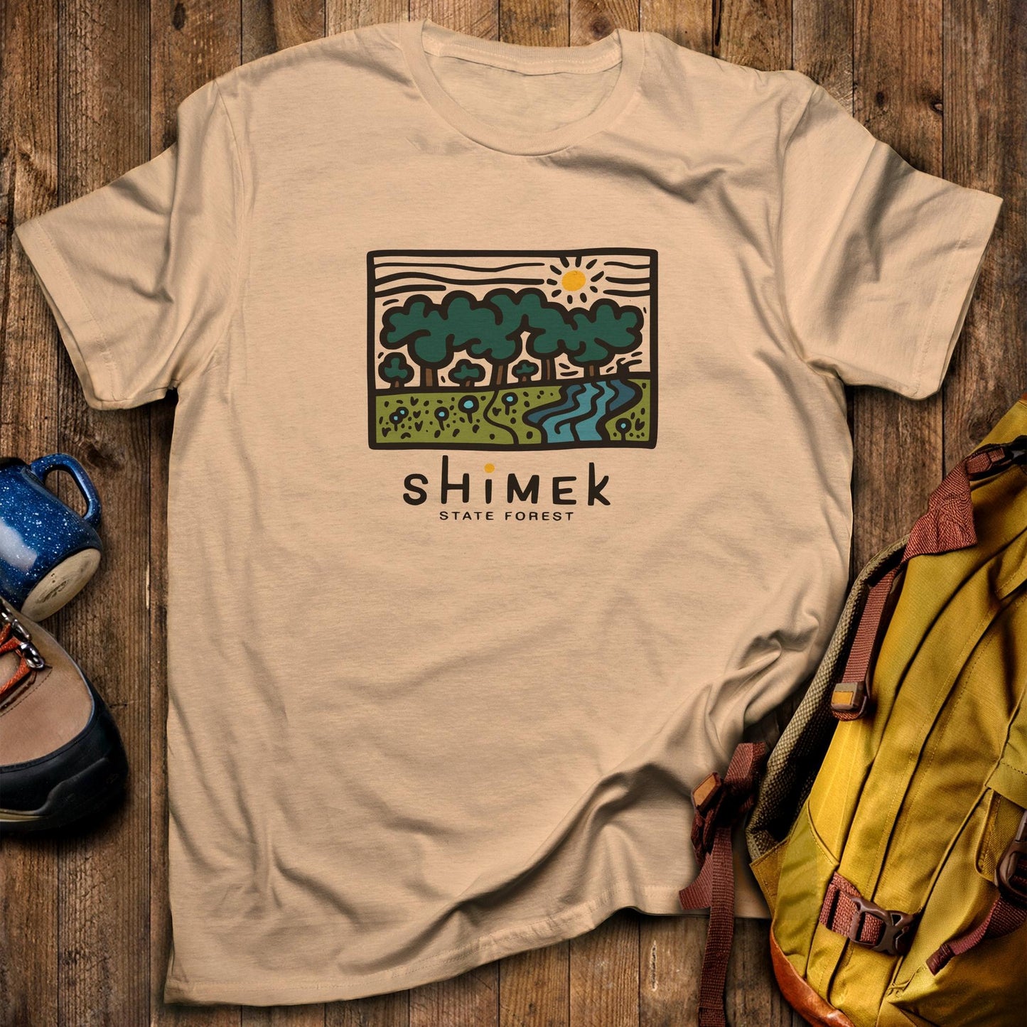 Shimek State Forest T-Shirt Sand Adventure and Outdoors Themed T-Shirt