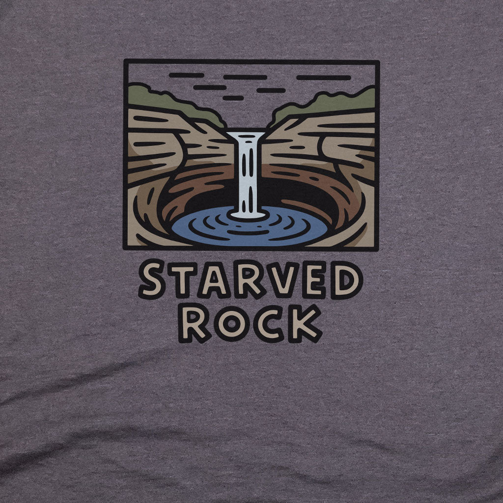 Starved Rock State Park T-Shirt Adventure and Outdoors Themed T-Shirt