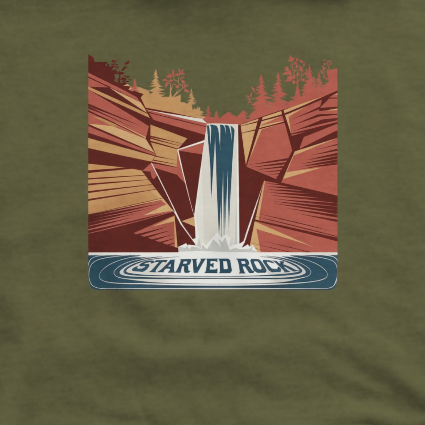 Starved Rock State Park Hoodie Adventure and Outdoors Themed Hoodie