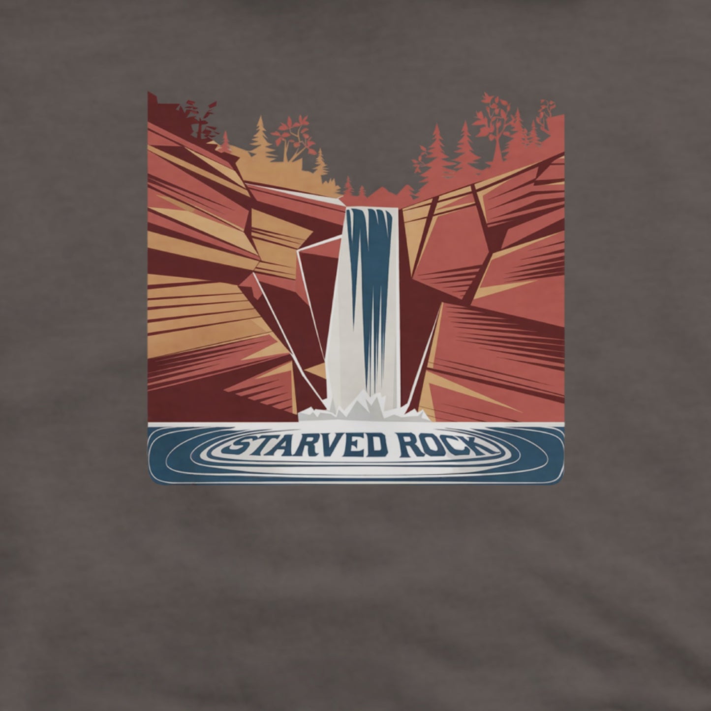 Starved Rock State Park Hoodie Adventure and Outdoors Themed Hoodie