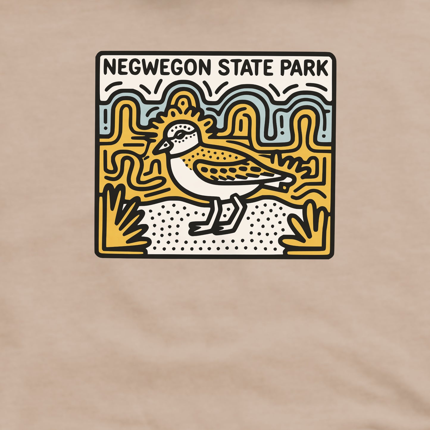 Negwegon State Park Crewneck Sweatshirt Adventure and Outdoors Themed Sweatshirt