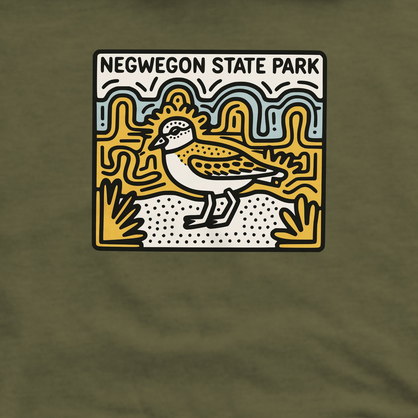 Negwegon State Park Crewneck Sweatshirt Adventure and Outdoors Themed Sweatshirt