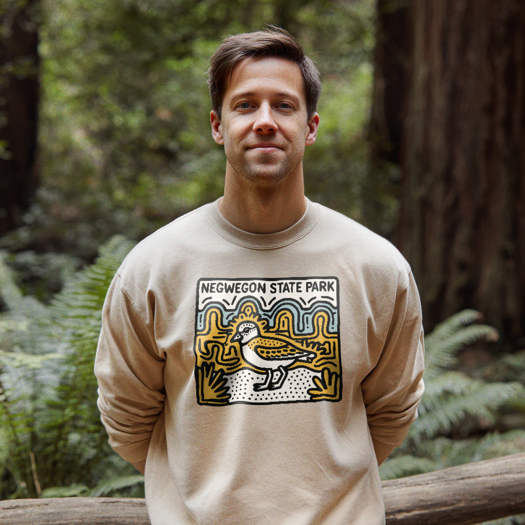 Negwegon State Park Crewneck Sweatshirt Adventure and Outdoors Themed Sweatshirt