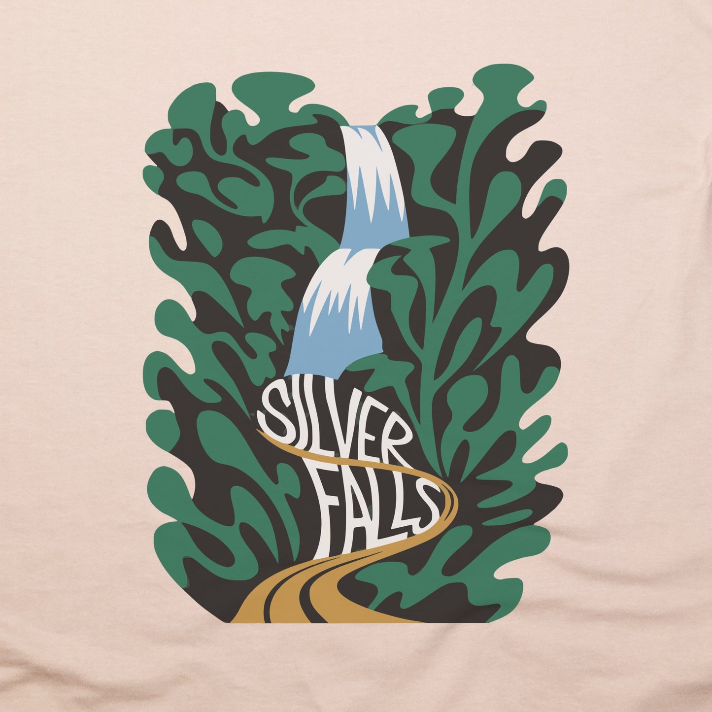 Silver Falls State Park T-Shirt Adventure and Outdoors Themed T-Shirt