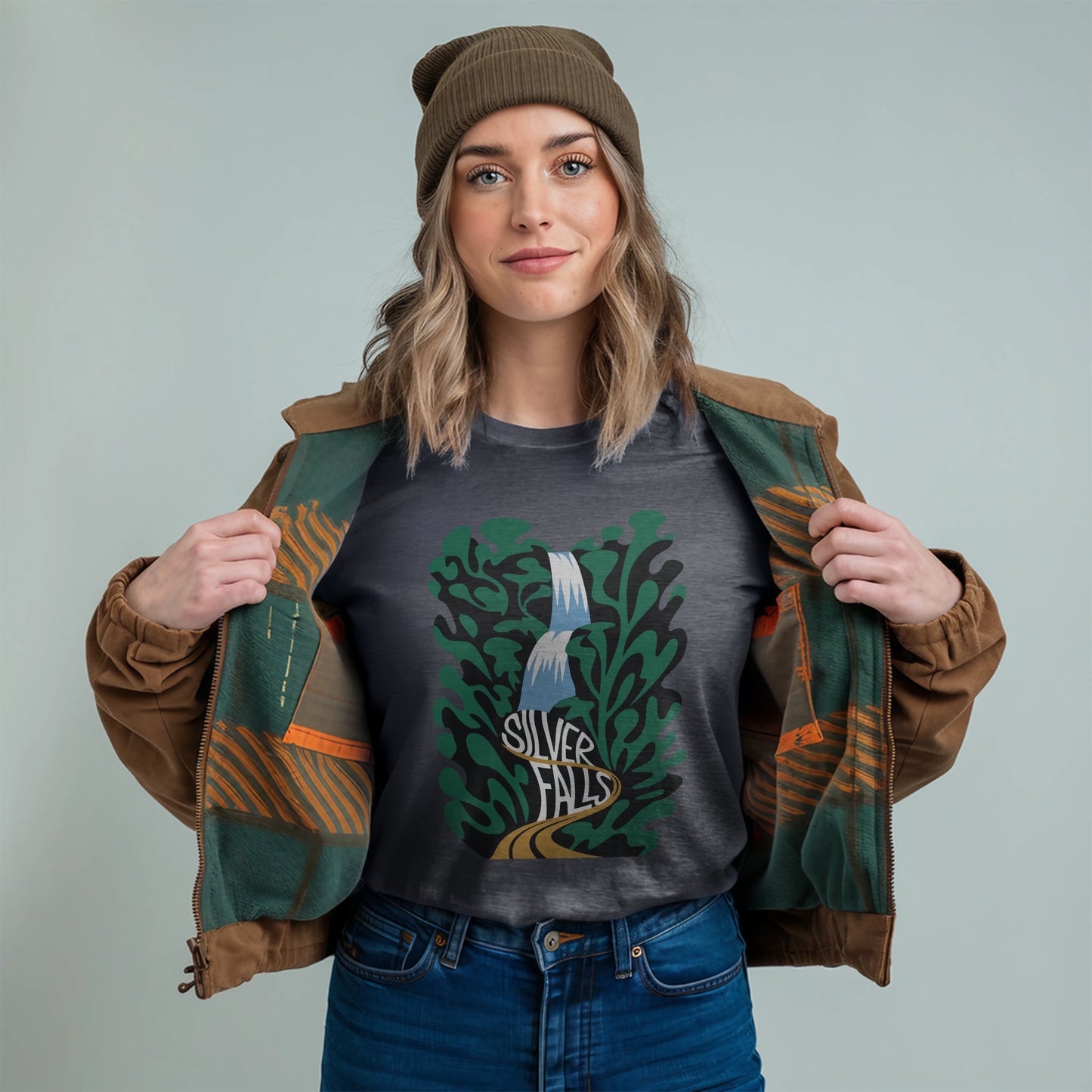 Silver Falls State Park T-Shirt Adventure and Outdoors Themed T-Shirt
