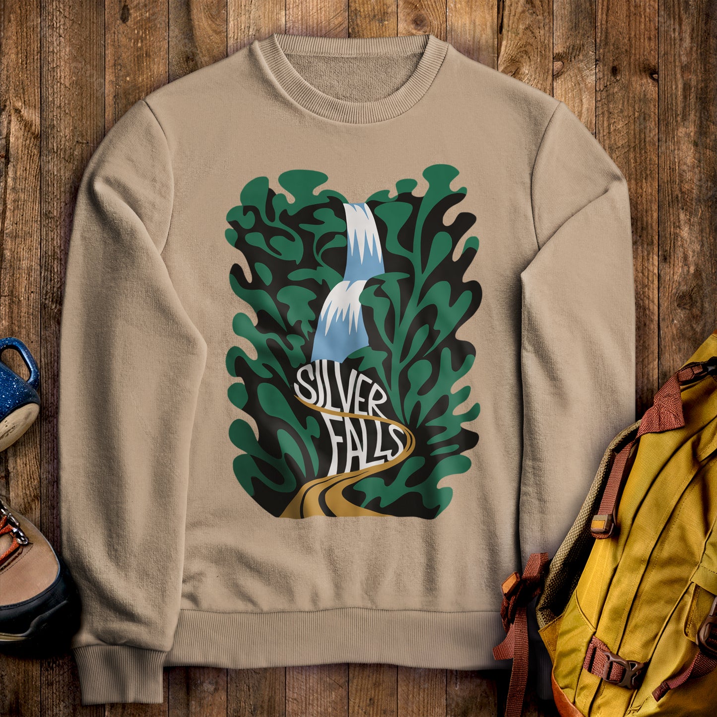 Silver Lake State Park Crewneck Sweatshirt Sand Adventure and Outdoors Themed Sweatshirt