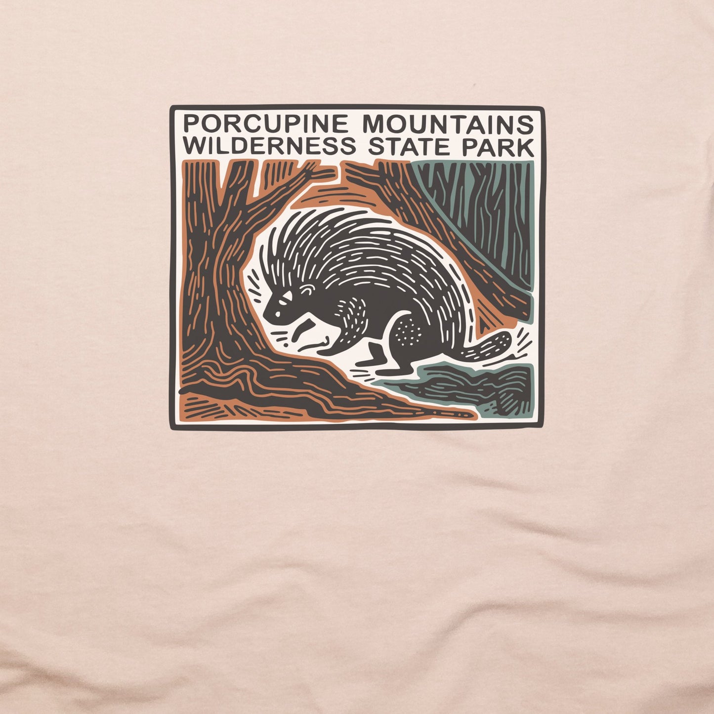 Porcupine Mountains Wilderness State Park T-Shirt Adventure and Outdoors Themed T-Shirt