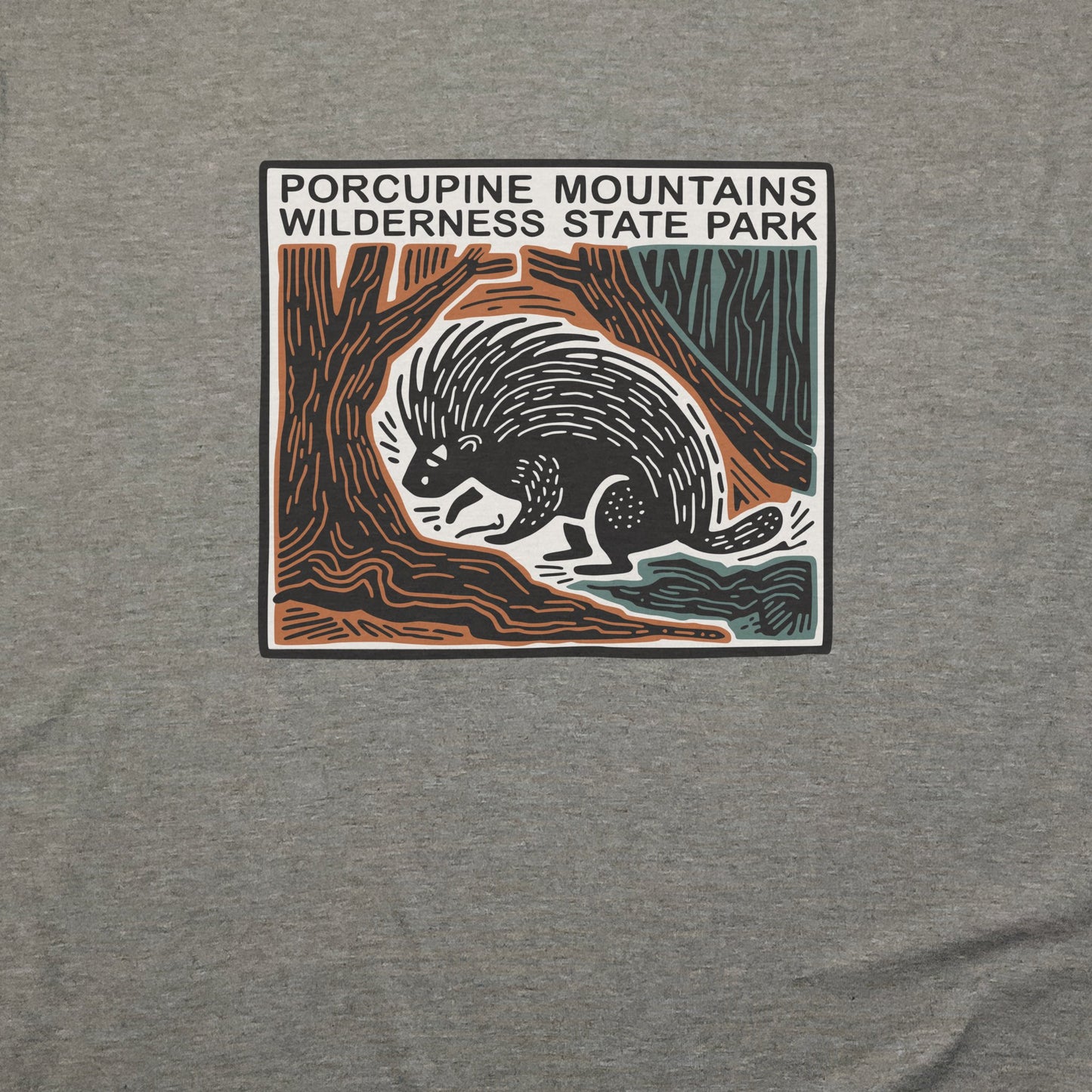 Porcupine Mountains Wilderness State Park T-Shirt Adventure and Outdoors Themed T-Shirt