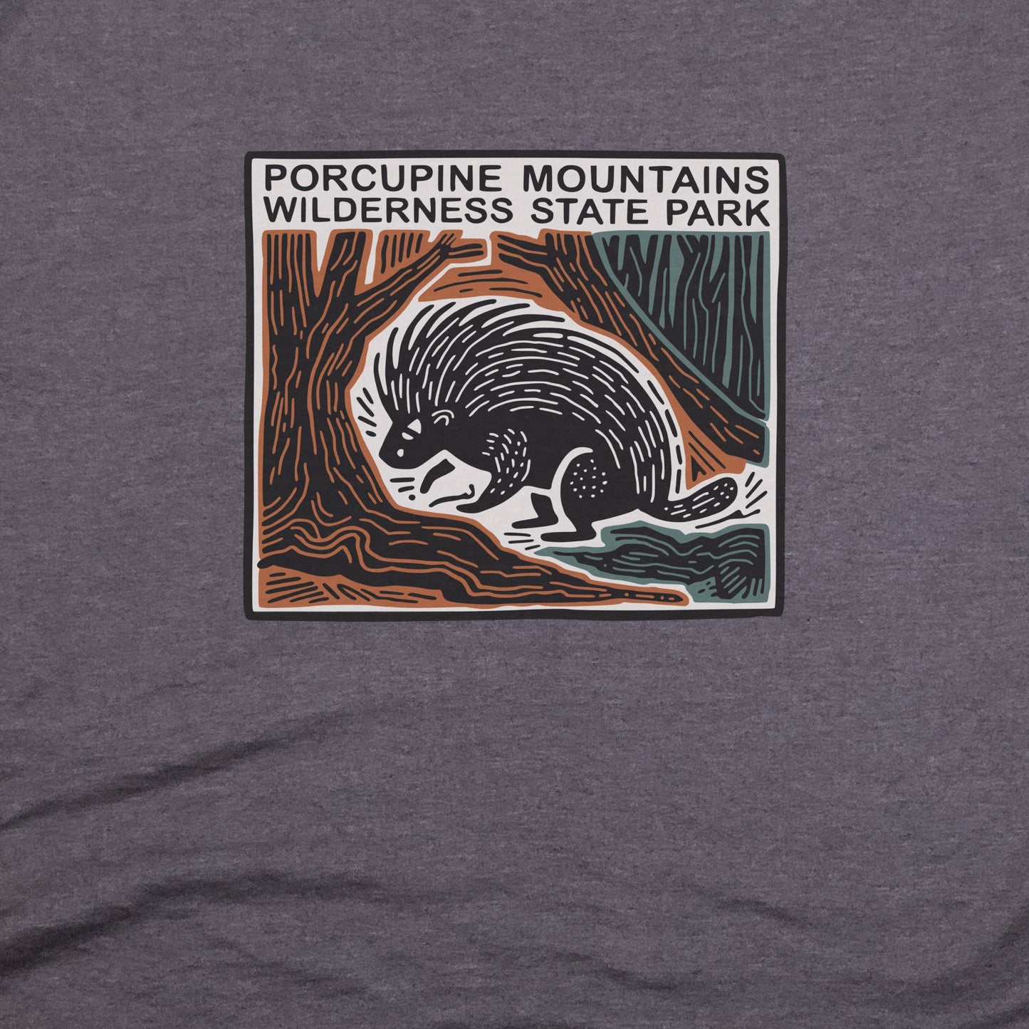 Porcupine Mountains Wilderness State Park T-Shirt Adventure and Outdoors Themed T-Shirt