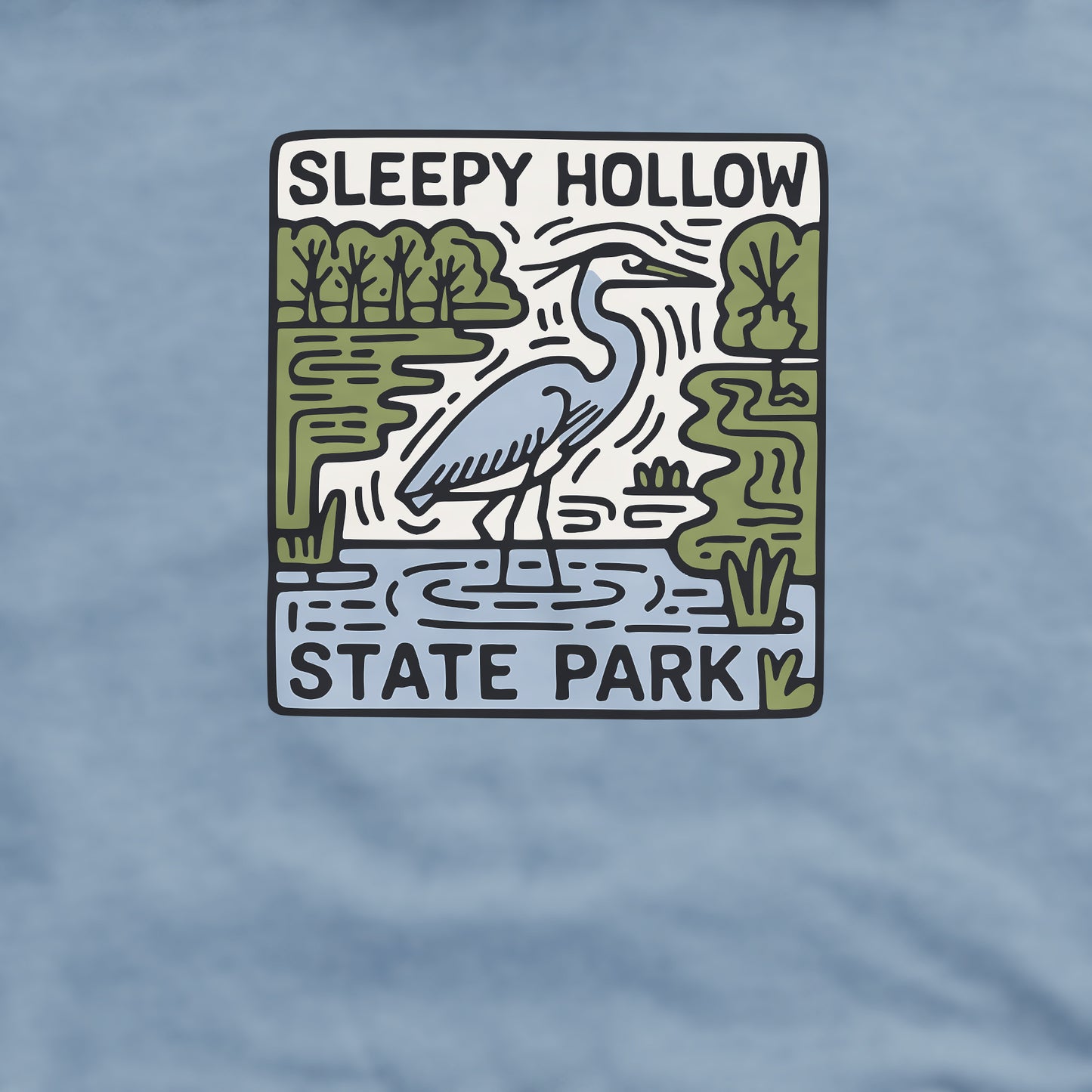 Sleepy Hollow State Park Crewneck Sweatshirt Adventure and Outdoors Themed Sweatshirt