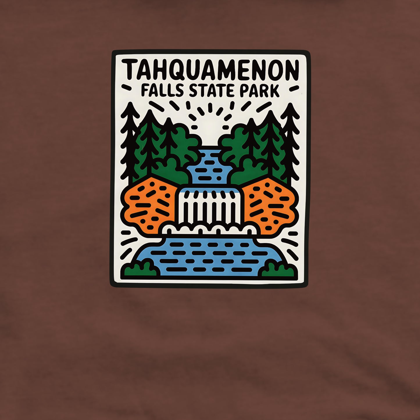 Tahquamenon Falls State Park Crewneck Sweatshirt Adventure and Outdoors Themed Sweatshirt