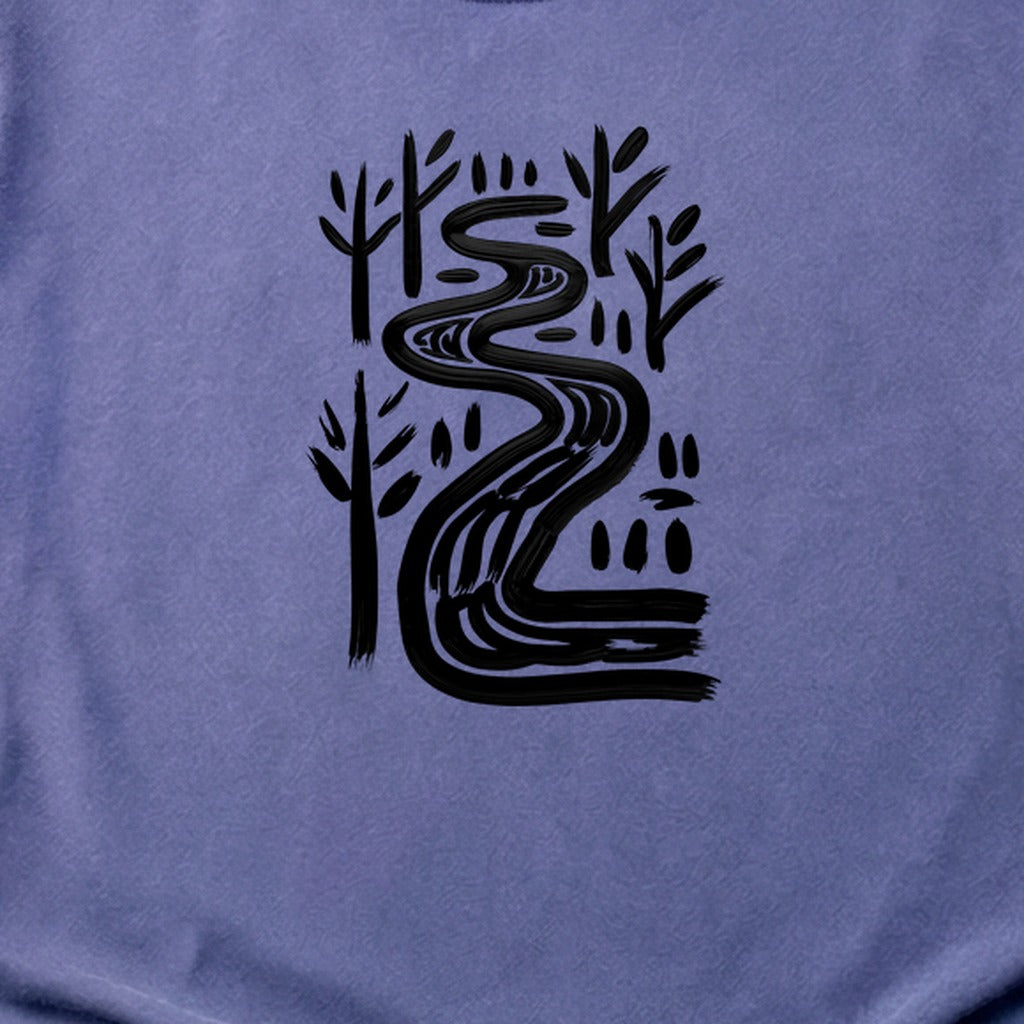 Painted River Cotton T-Shirt