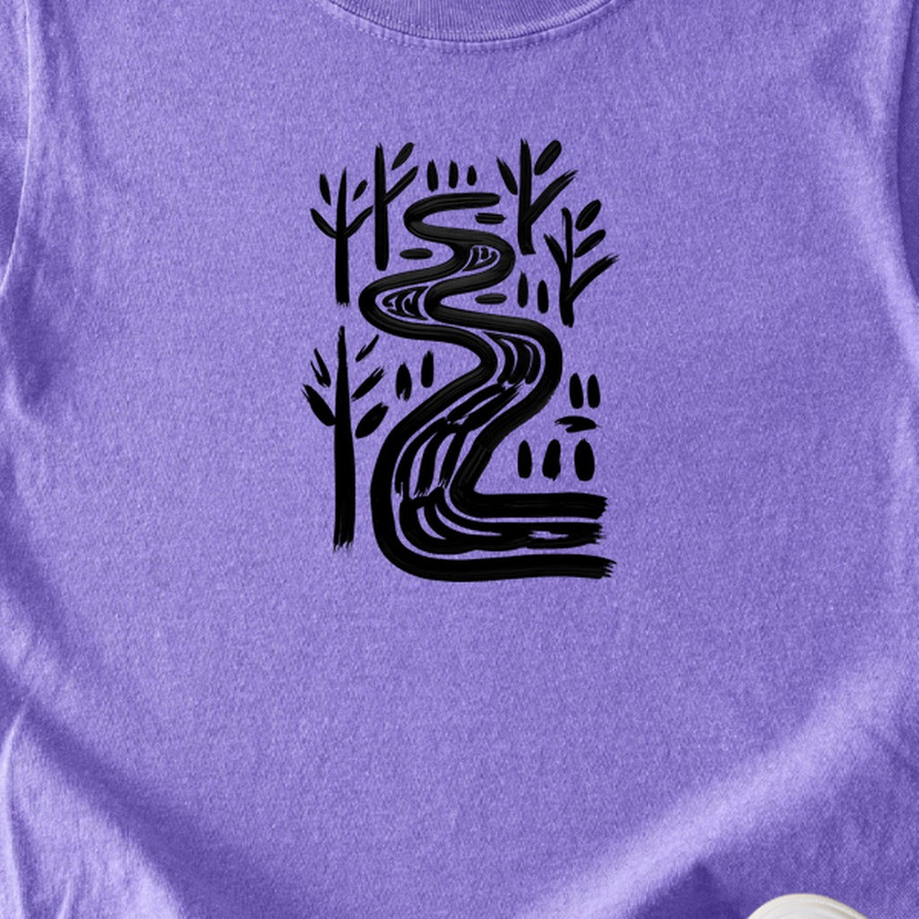 Painted River Kids Cotton T-Shirt