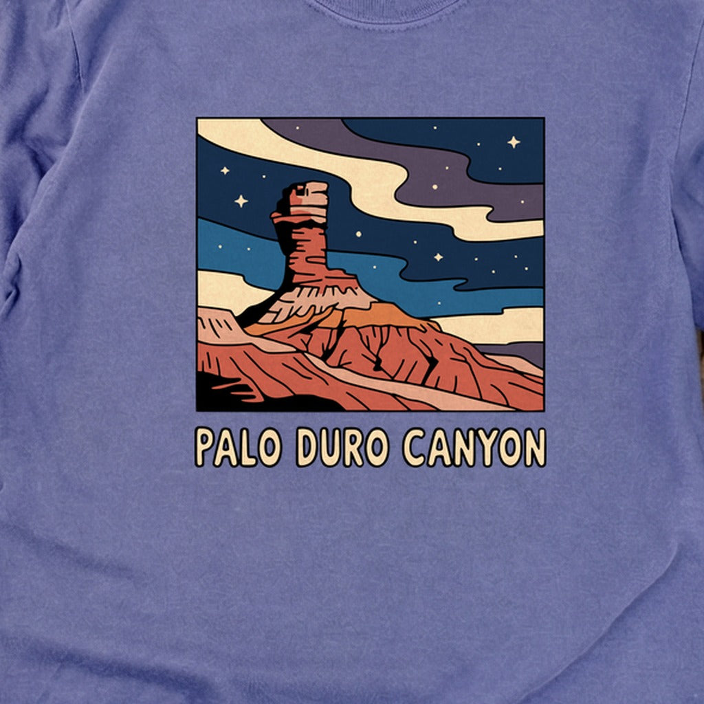 Palo Duro at Night Cotton Long Sleeve